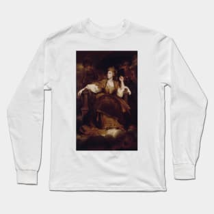 Mrs Siddons as the Tragic Muse by Joshua Reynolds Long Sleeve T-Shirt